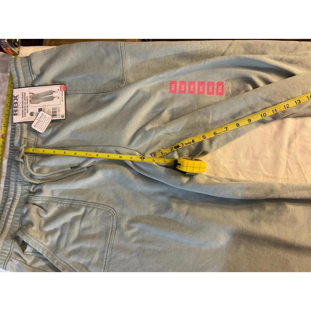 RBX live life active French terry cropped pants XXL - Picture 5 of 8